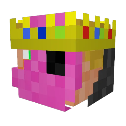 ScaryKevin5015 Minecraft avatar head, 3D render