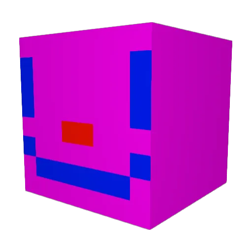 Scaryindiana1 Minecraft avatar head, 3D render