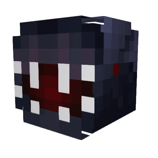 Scatha_Miner Minecraft avatar head, 3D render