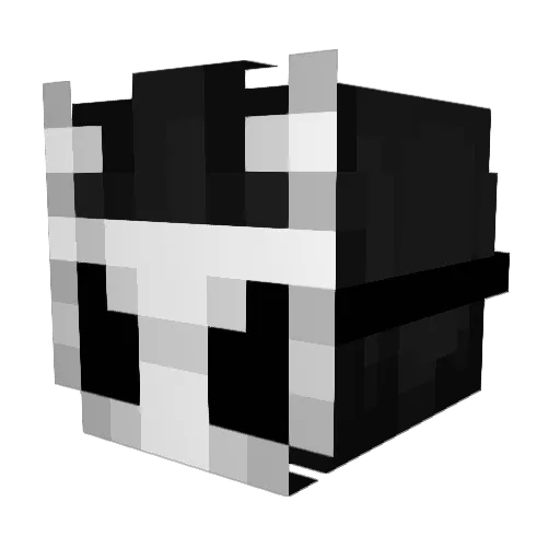 ScavengerKatz Minecraft avatar head, 3D render