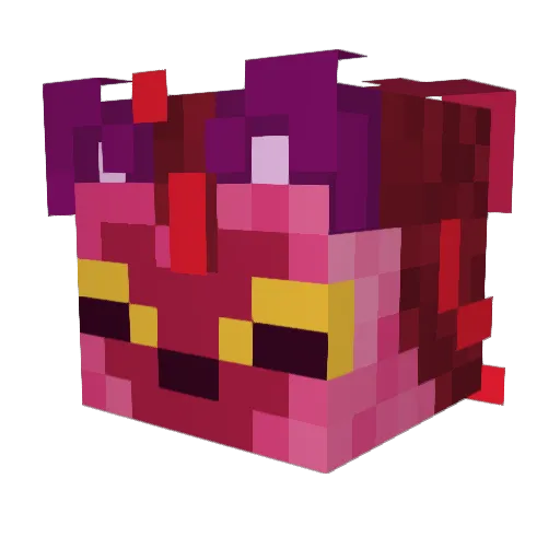 Scavengerz_Bite Minecraft avatar head, 3D render