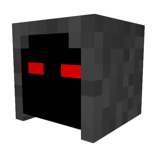 Scelus_Caedes Minecraft avatar head, 3D render