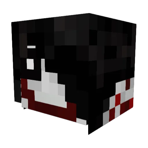 Scene_queen1029 Minecraft avatar head, 3D render