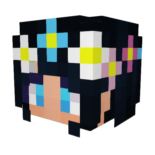 Scented_Candles Minecraft avatar head, 3D render