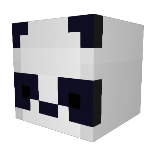 SchFranz Minecraft avatar head, 3D render