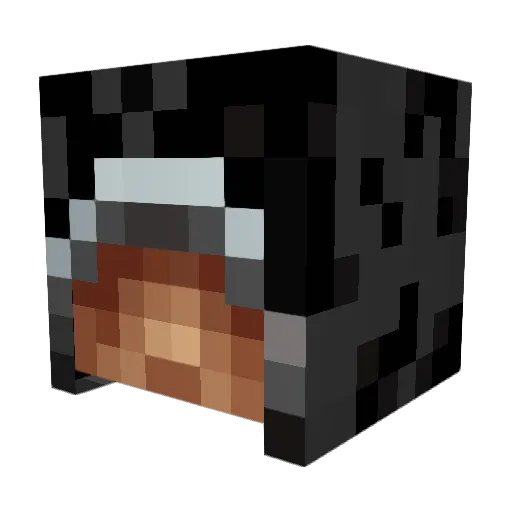 Scharff_69 Minecraft avatar head, 3D render