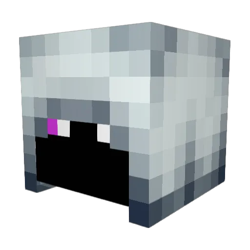 SchattenWolf91 Minecraft avatar head, 3D render