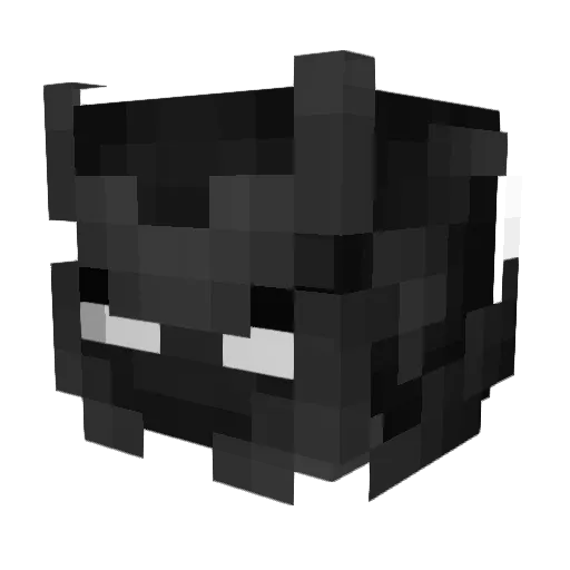 Schiers Minecraft avatar head, 3D render