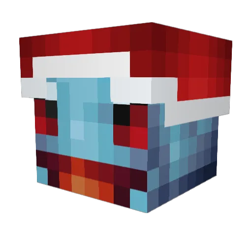 Schiggy105 Minecraft avatar head, 3D render