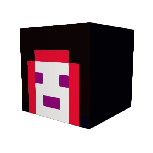 Schlafmutze5000 Minecraft avatar head, 3D render