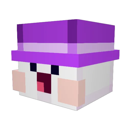 Schlumpf20112465 Minecraft avatar head, 3D render