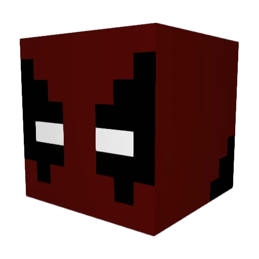 SchlupDogg Minecraft avatar head, 3D render