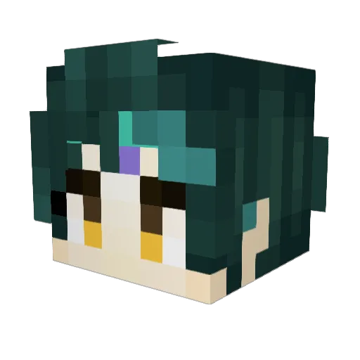 Schmiddi10157 Minecraft avatar head, 3D render