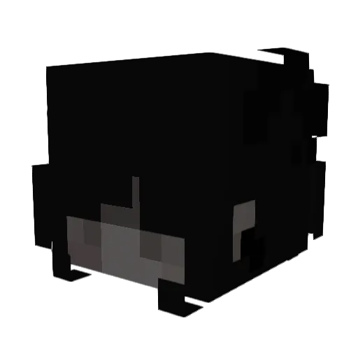 Schmiddty Minecraft avatar head, 3D render