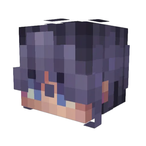 SchmidtLpr Minecraft avatar head, 3D render