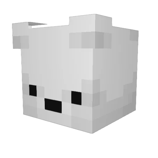 Schmiermann Minecraft avatar head, 3D render