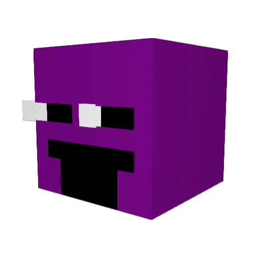 Schmiggle_ Minecraft avatar head, 3D render