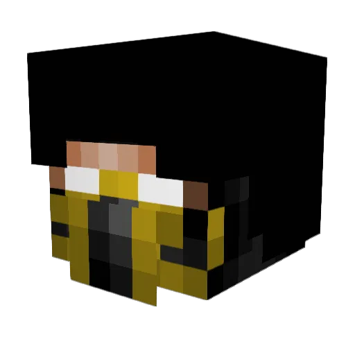 Schmitty_55 Minecraft avatar head, 3D render