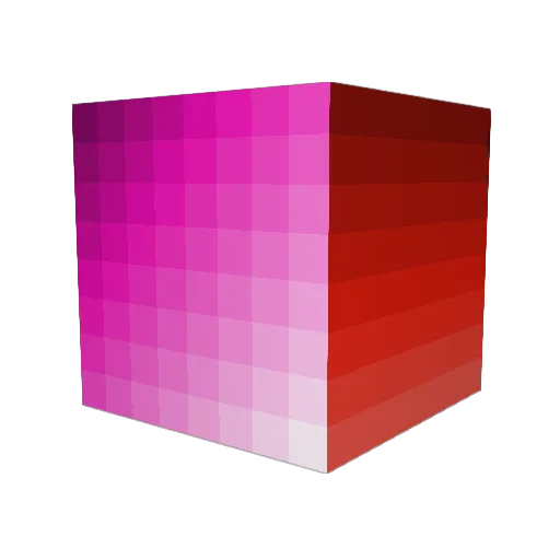 Schmuse_Muse Minecraft avatar head, 3D render