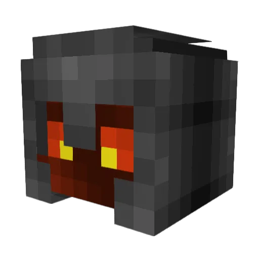 Schnapsstein Minecraft avatar head, 3D render