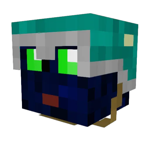 Schneckchen_10 Minecraft avatar head, 3D render