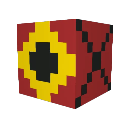 Schneckespielt Minecraft avatar head, 3D render
