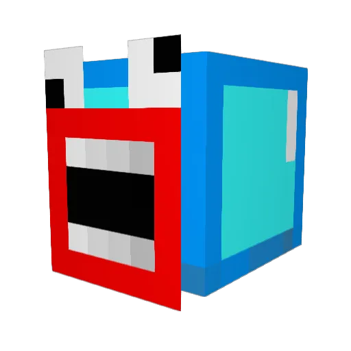 Schneller_Ninja Minecraft avatar head, 3D render