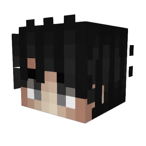 Schnitte1994 Minecraft avatar head, 3D render