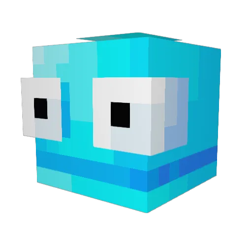 Schnitzel_Phili Minecraft avatar head, 3D render