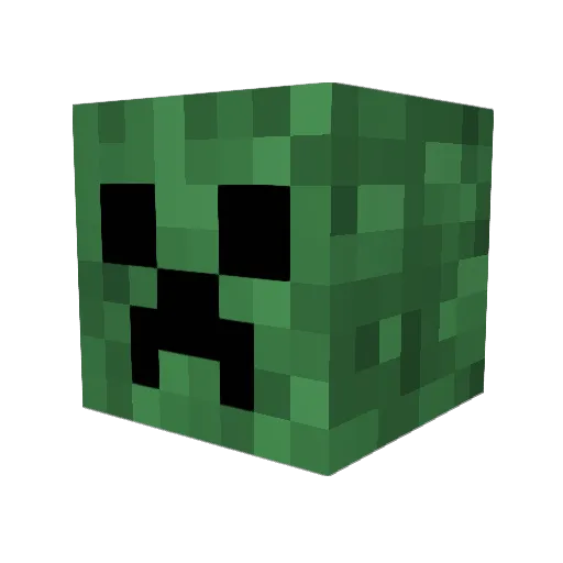 Schnizel1234 Minecraft avatar head, 3D render