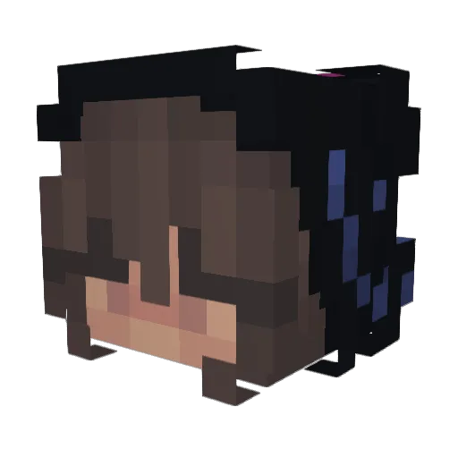 Schnuckiputz18 Minecraft avatar head, 3D render