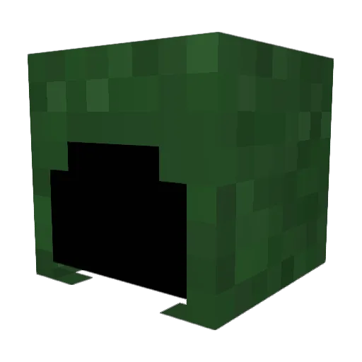 Schnuwuuu Minecraft avatar head, 3D render