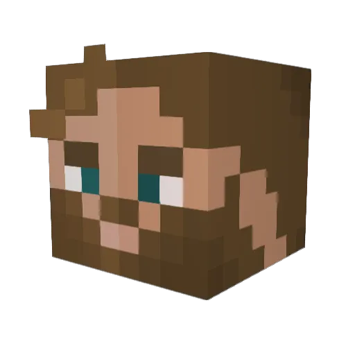 Schofield415 Minecraft avatar head, 3D render