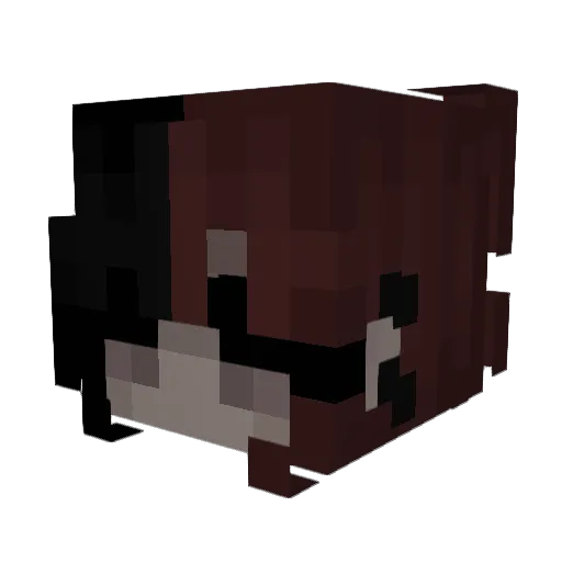 SchooLaptoPlayer Minecraft avatar head, 3D render