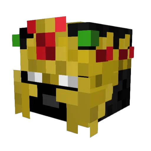 Schope034 Minecraft avatar head, 3D render