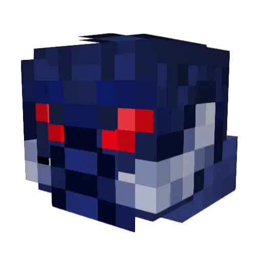 Schoutz Minecraft avatar head, 3D render