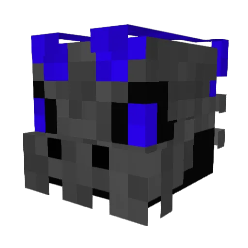Schrauber24 Minecraft avatar head, 3D render