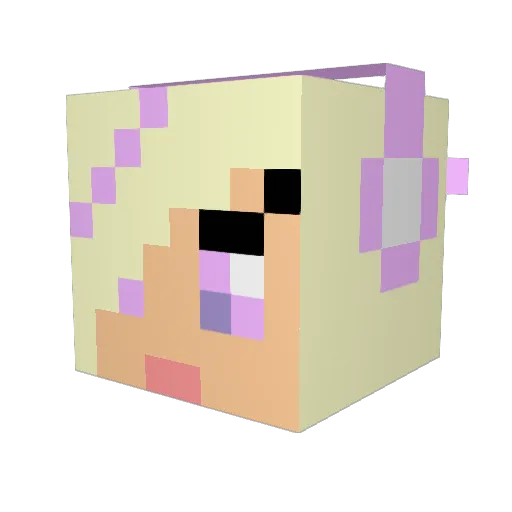 Schultzie2002 Minecraft avatar head, 3D render
