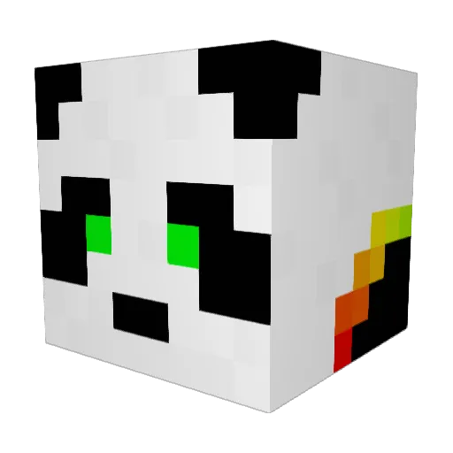 Schummi2004 Minecraft avatar head, 3D render