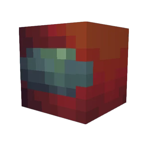Schwaggles Minecraft avatar head, 3D render