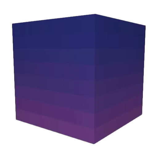 SchwarzButter Minecraft avatar head, 3D render