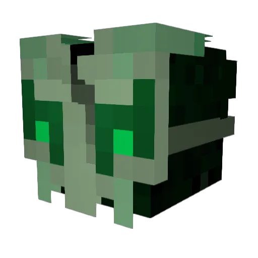 Schwinndow Minecraft avatar head, 3D render