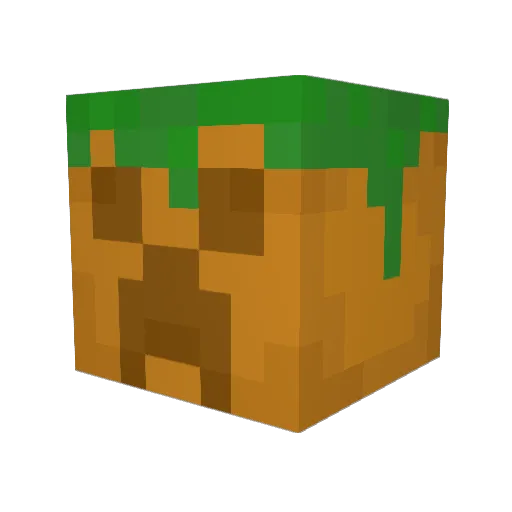 Schwitz3rling Minecraft avatar head, 3D render
