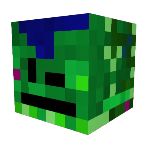 Schwizer_muesli Minecraft avatar head, 3D render