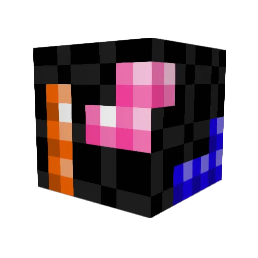 Sci0n720 Minecraft avatar head, 3D render