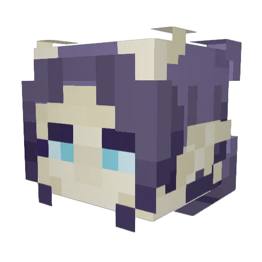 SciFi1415 Minecraft avatar head, 3D render
