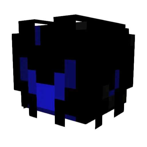 Sckroffey Minecraft avatar head, 3D render