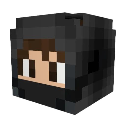 Scmertbert Minecraft avatar head, 3D render