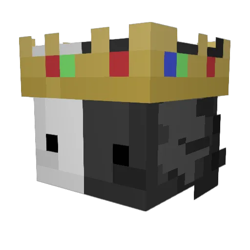 Scoeyss Minecraft avatar head, 3D render