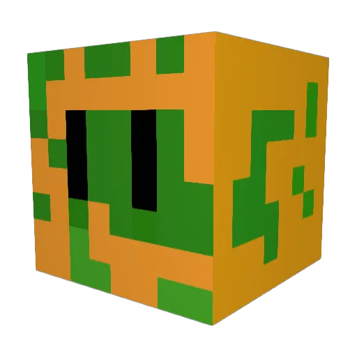 SconeyG Minecraft avatar head, 3D render